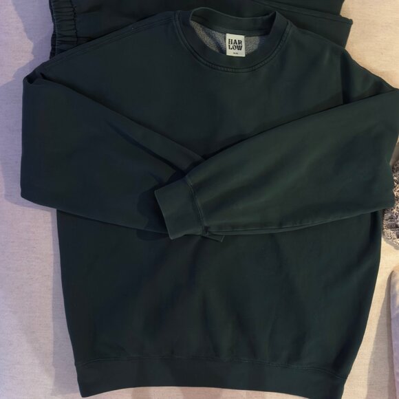 Green Harlow Sweatsuit (Size M) Crewneck & Sweatpants Co-ord Set - Picture 6 of 11
